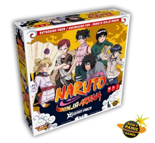 Card game - Confrontation - Dices - Extension - Naruto - Naruto - Ninja Arena - Genin