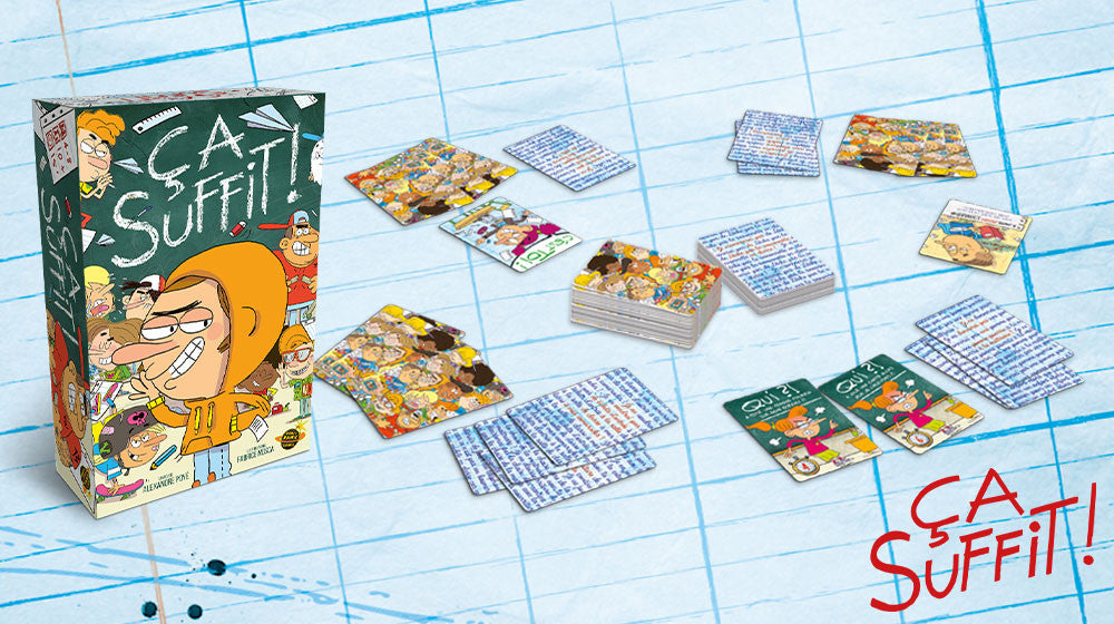 Card game - Party Game - Confrontation - Speed - That's enough !