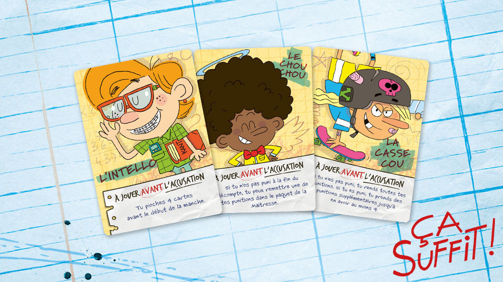 Card game - Party Game - Confrontation - Speed - That's enough !