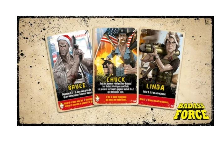 Card game - Party Game - Management - Badass Force – édition VHS