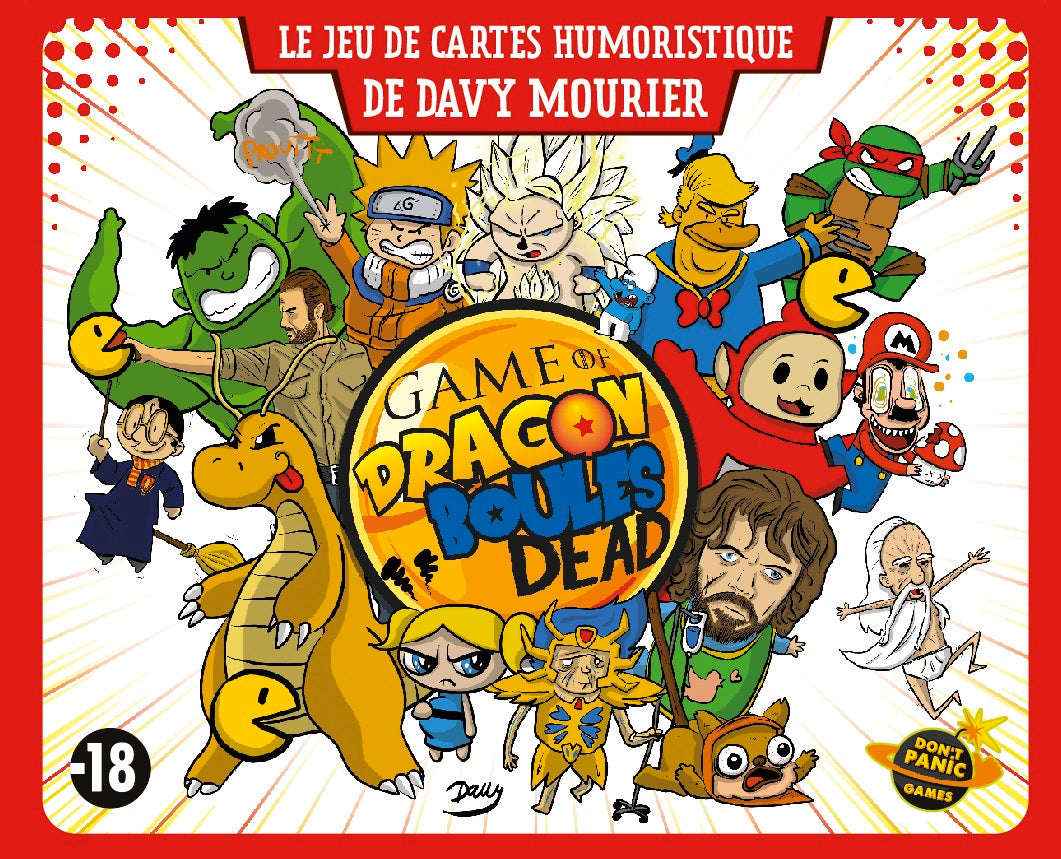 Card game - Party Game - 18+ - Divers - Game of Dragon Boules Dead