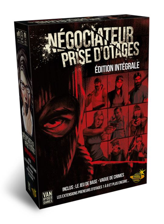 Card game - Investigation - Solo - Box Set - Négociateur Prise d'Otage