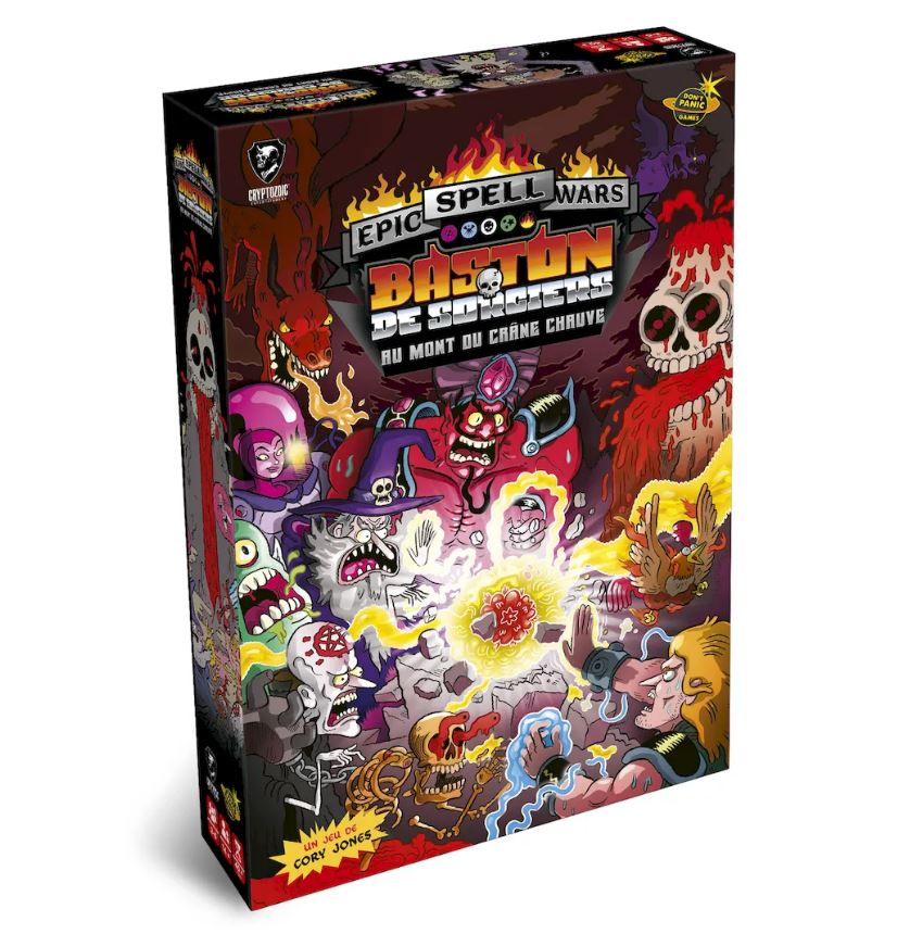 Card game - Party Game - Kombination - Family - Epic Spell Wars : Baston de sorciers au Mont du Crâne chauve