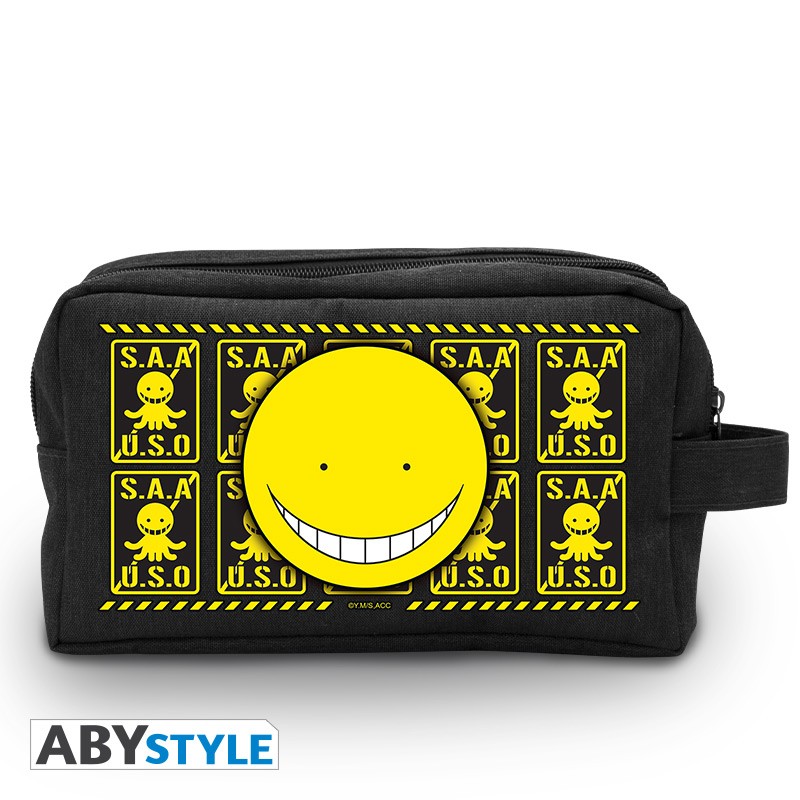 Writing - Pencil case - Assassination Classroom - Koro Sensei - Black