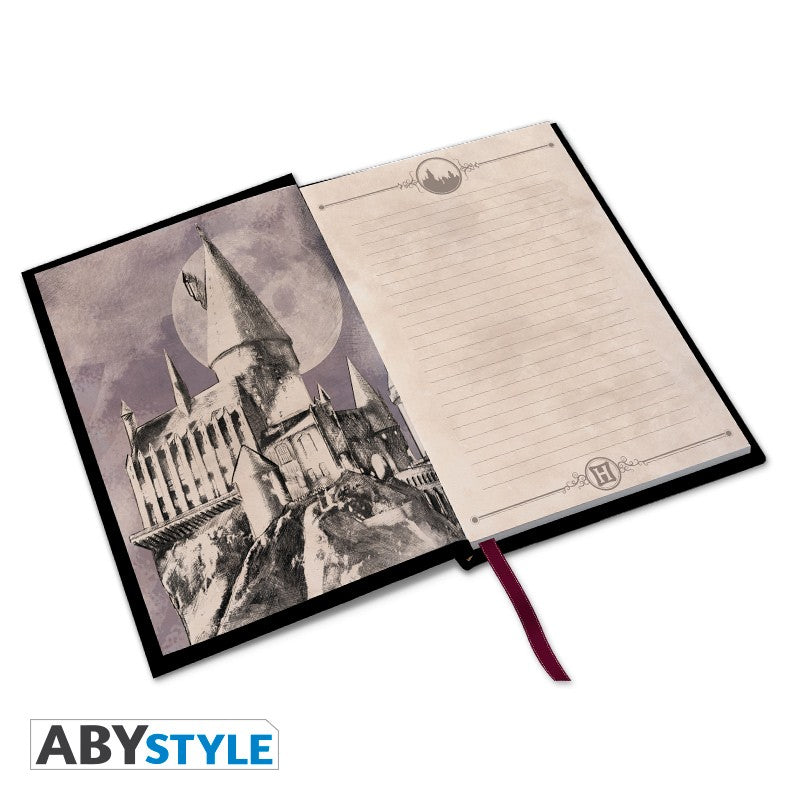 Notebook - Harry Potter - Premium - Hogwarts - Black