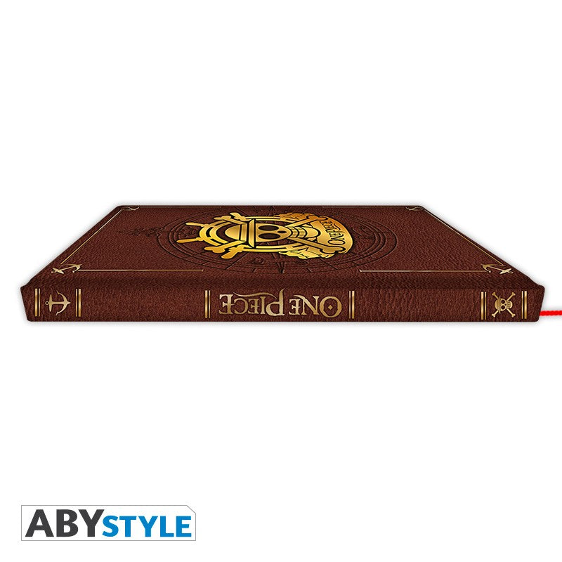 Notebook - One Piece - Skull - Brown