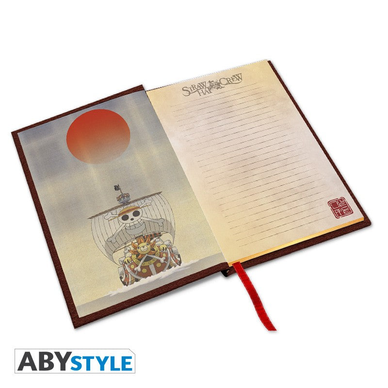 Notebook - One Piece - Skull - Brown