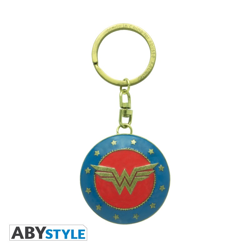 Keychain - 3D - Wonder Woman - Shield