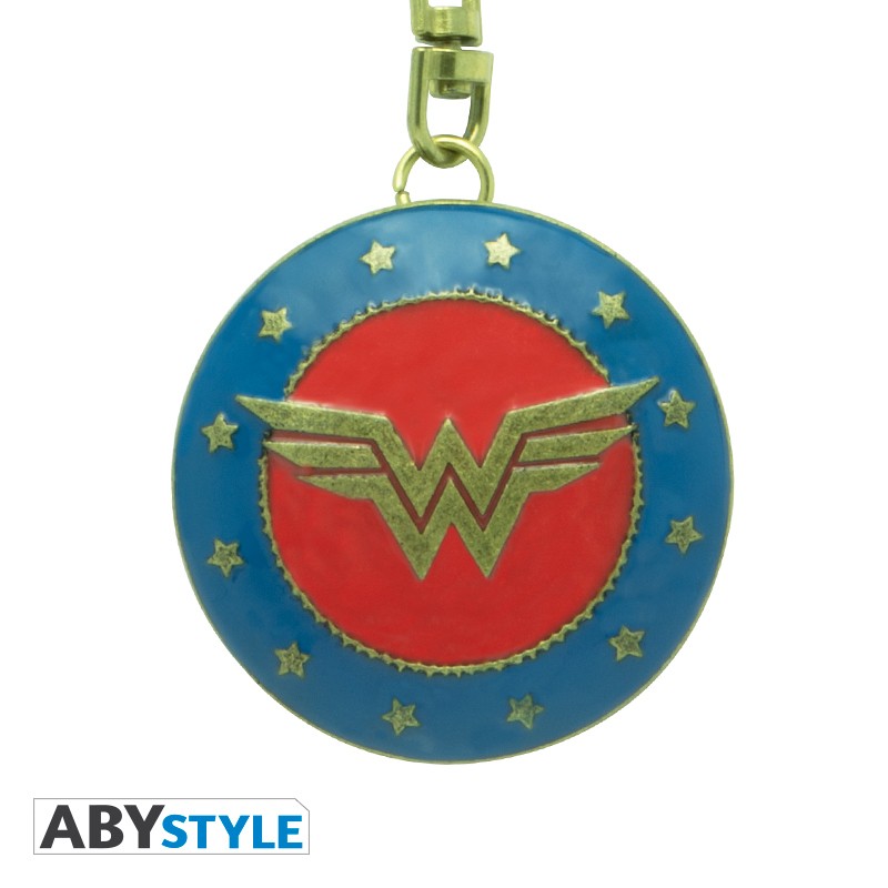 Keychain - 3D - Wonder Woman - Shield