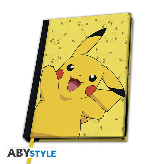 Notebook - Pokemon - Pikachu - Black