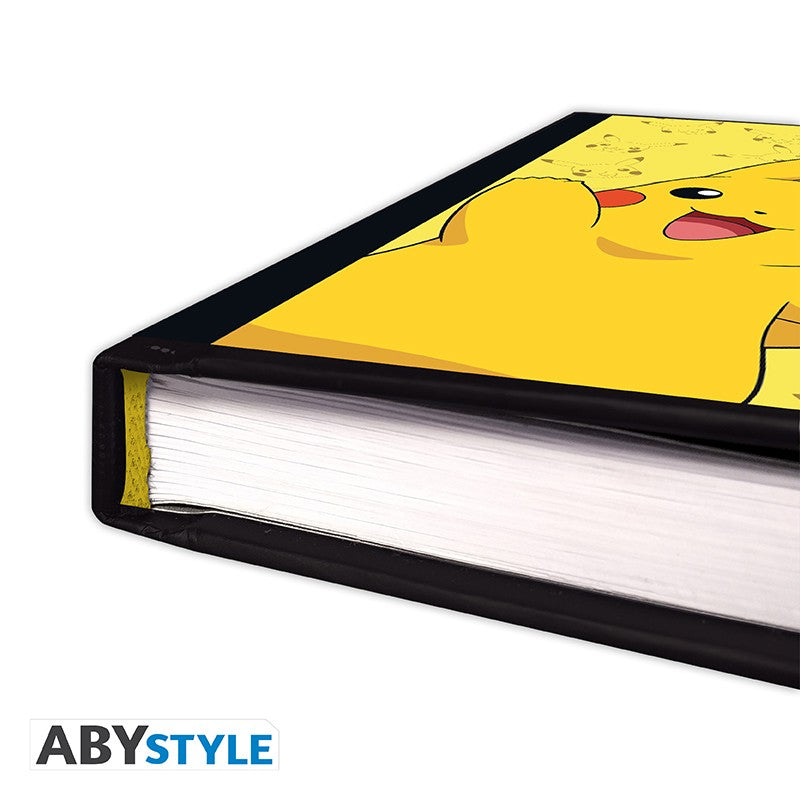 Notebook - Pokemon - Pikachu - Black