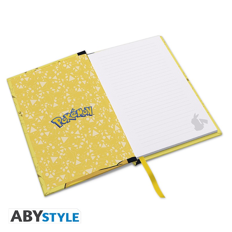 Notebook - Pokemon - Pikachu - Black