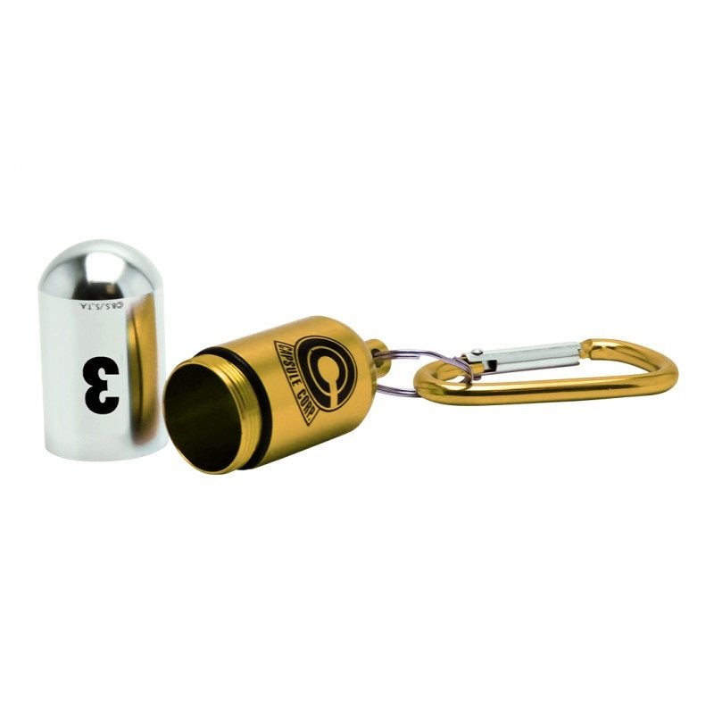 Keychain - 3D - Dragon Ball - Yellow Capsule No. 3 - Yellow