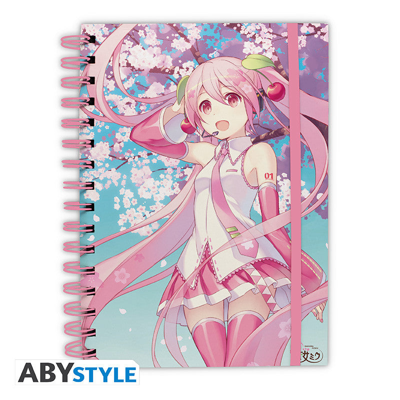 Notebook - Vocaloïd - Sakura - Hatsune Miku