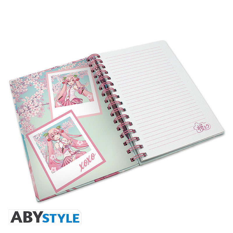 Notebook - Vocaloïd - Sakura - Hatsune Miku
