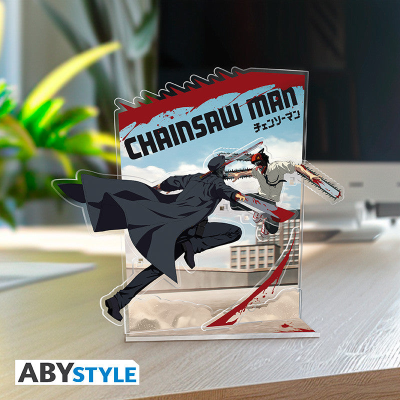 Static Figure - Acryl - Chainsaw Man - Denji vs Katana Man
