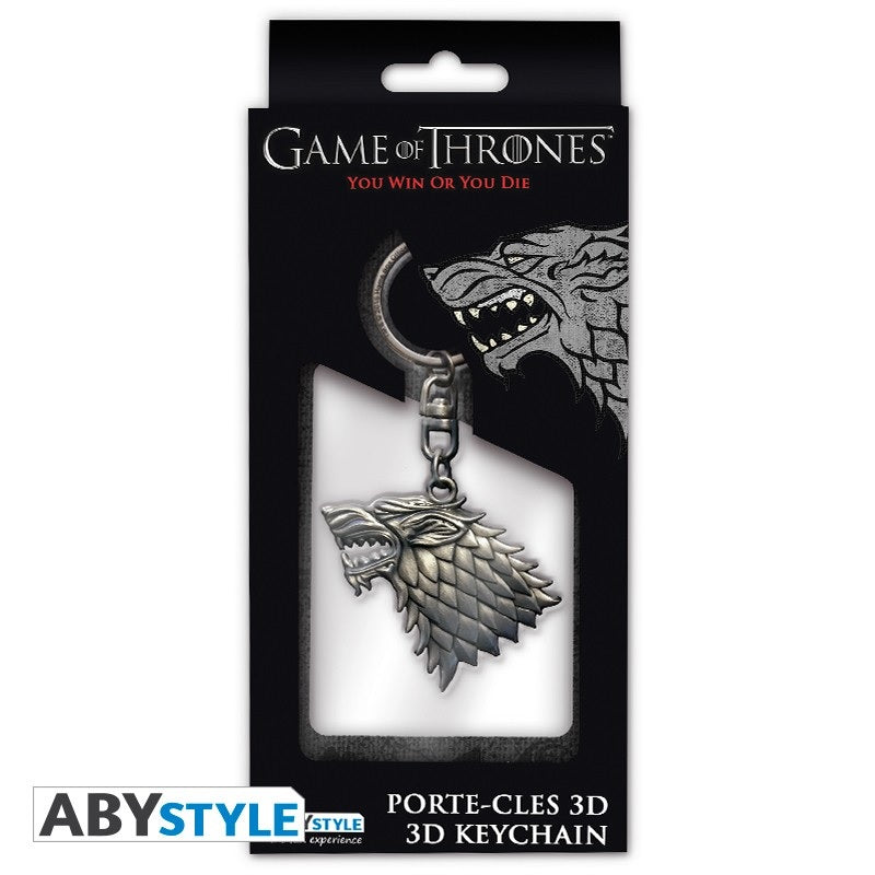 Keychain - 3D - Game of Thrones - Stark family