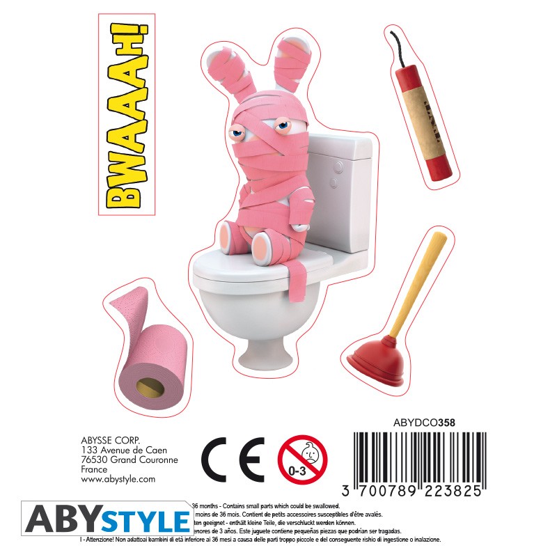Sticker - Stickers - Raving Rabbids - Bwaaaaaa !