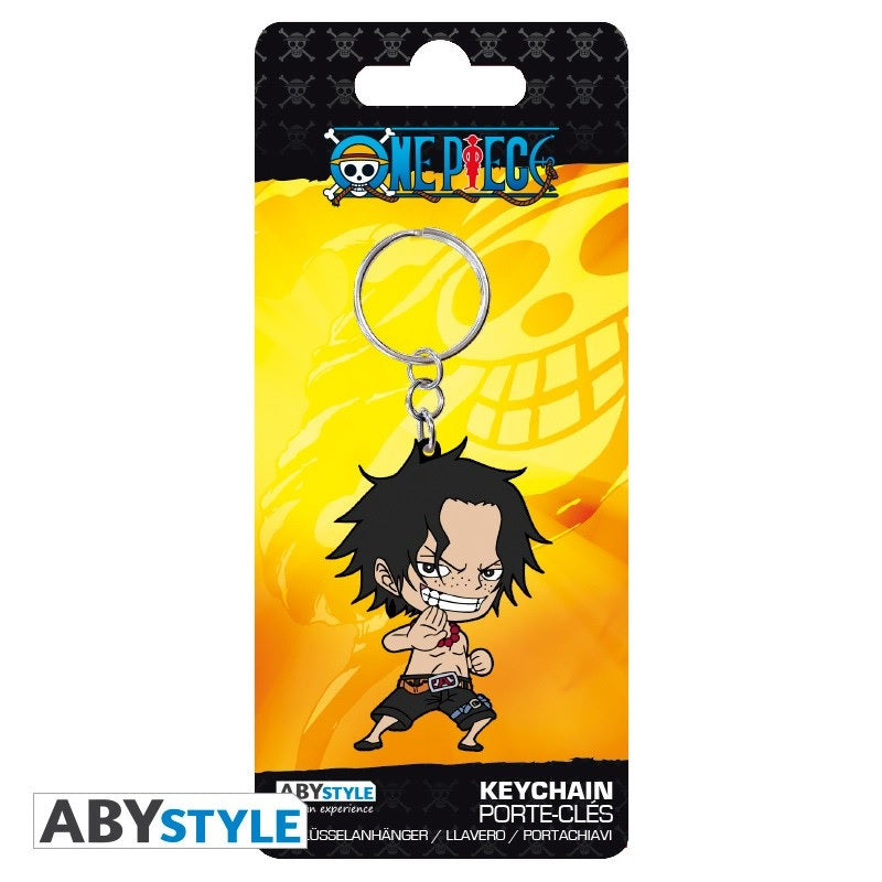 Keychain - One Piece - Portgas D. Ace