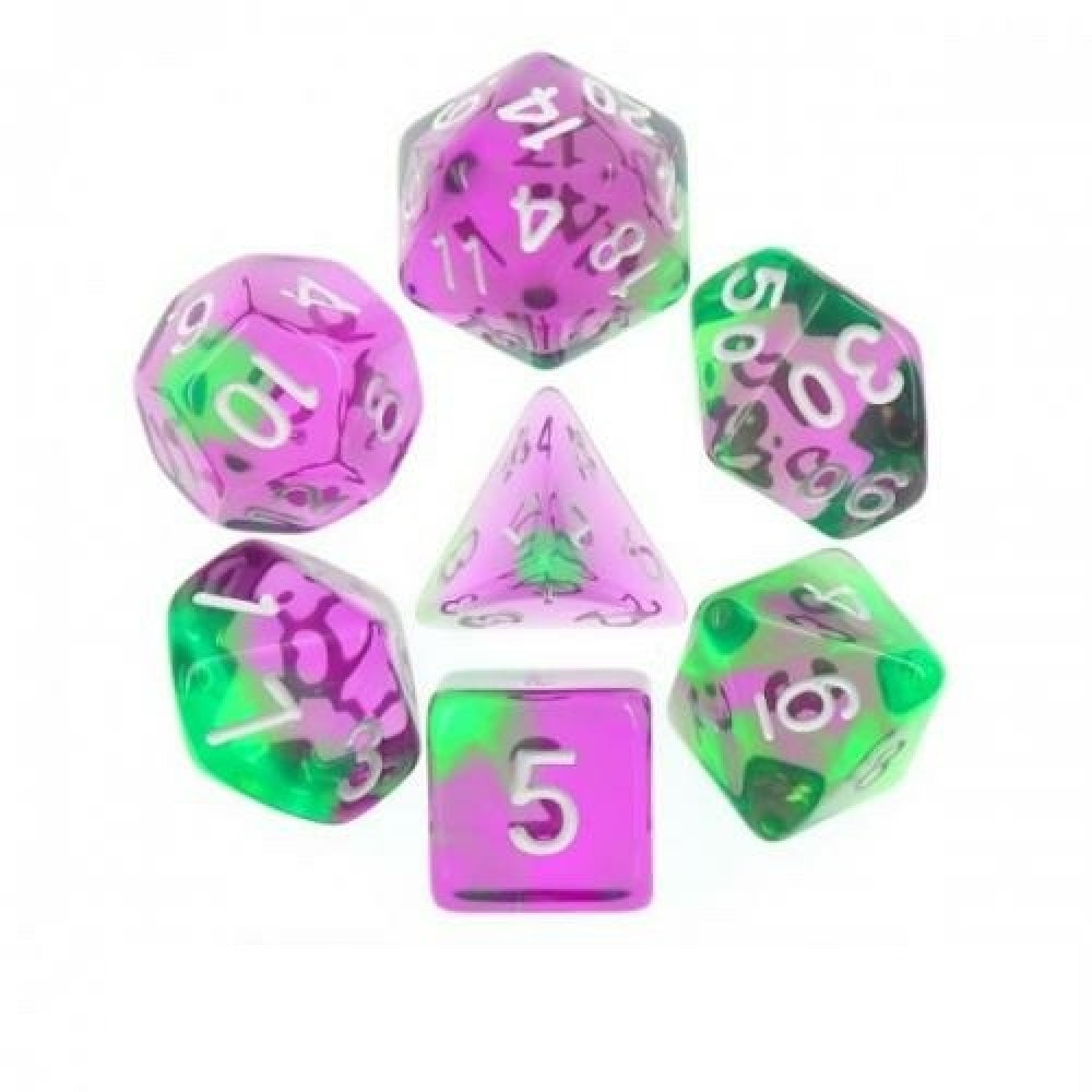 Dice sets - Dices - Purple Evergreen - Purple