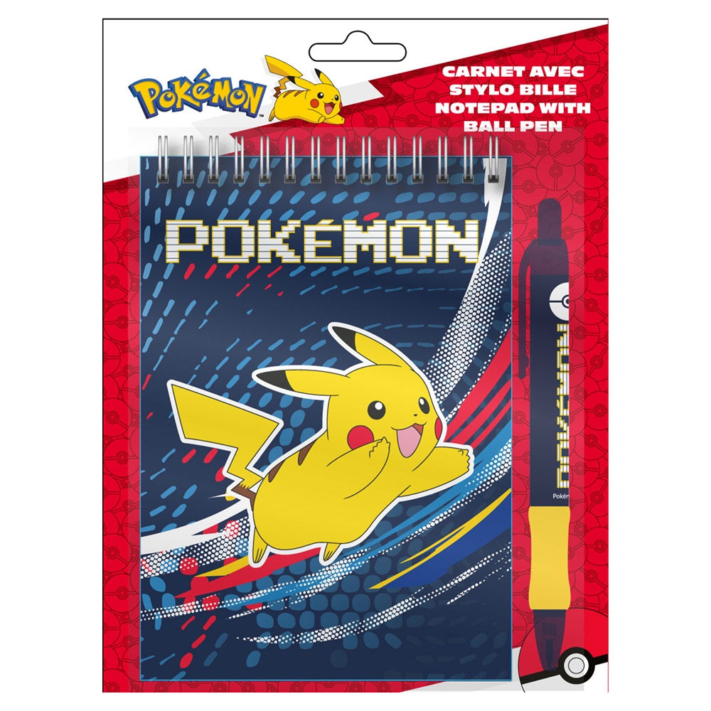 Stationery set - Pokemon - Pikachu - Blue