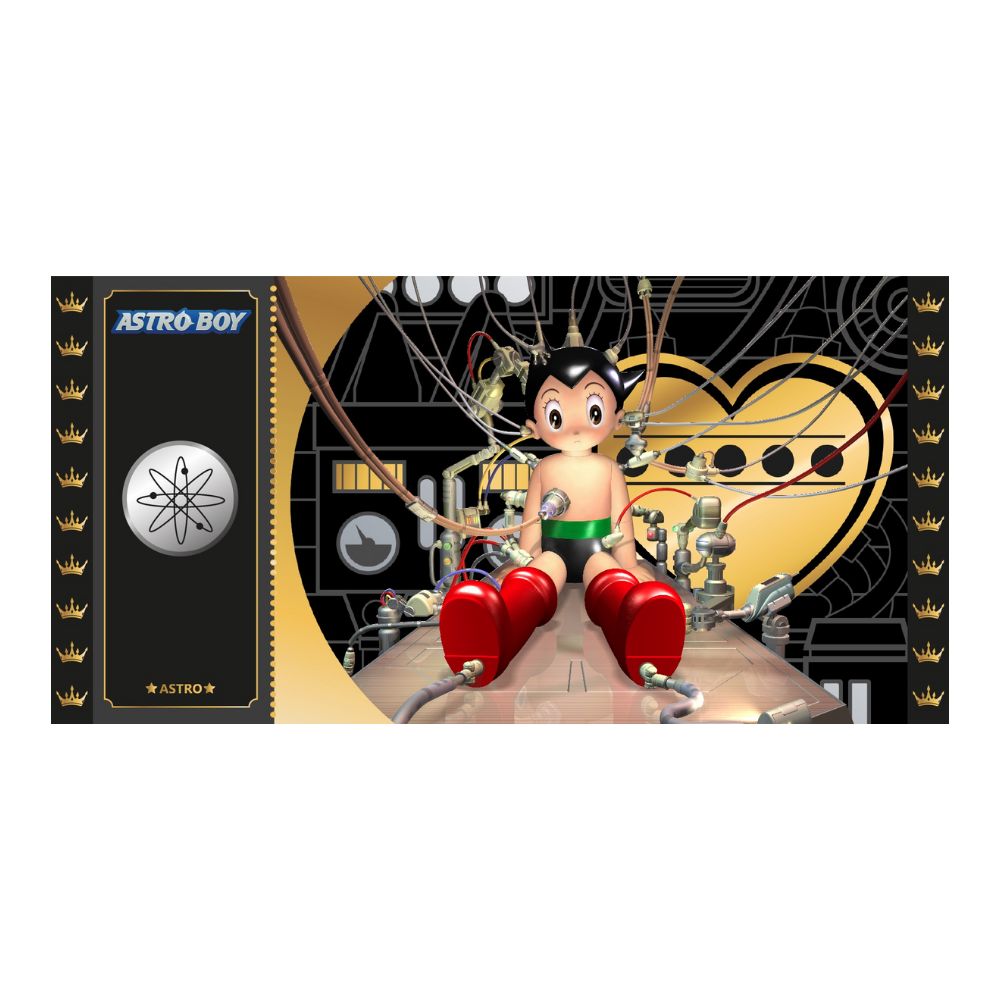 Collector Ticket - Golden Tickets Black Edition - Astro Boy - "2000pcs Limited"