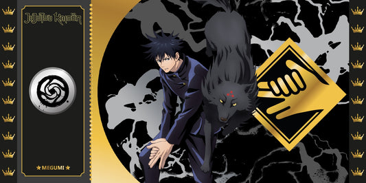 Collector Ticket - Golden Tickets Black Edition - Jujutsu Kaisen - "3000pcs Limited" - Megumi Fushiguro