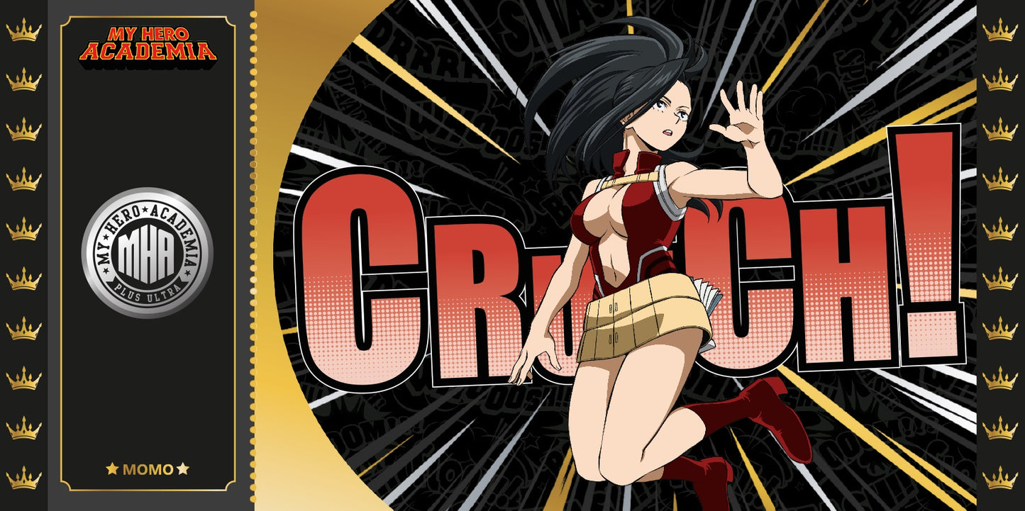 Collector Ticket - Golden Tickets Black Edition - My Hero Academia - "2000pcs Limited" - Momo Yaoyorozu (Creati)