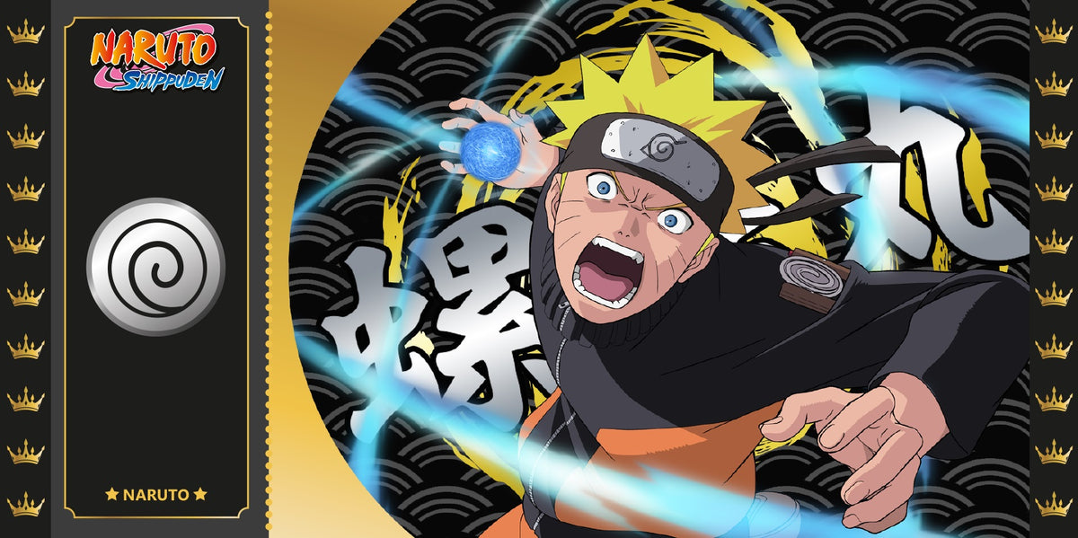 Collector Ticket - Golden Tickets Black Edition - Naruto - "3000pcs Limited" - Naruto Uzumaki