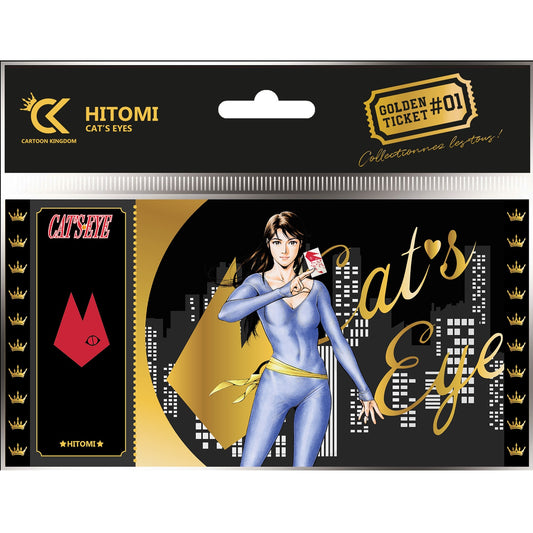 Collector Ticket - Golden Tickets Black Edition - Cat's Eye - Hitomi Kisugi