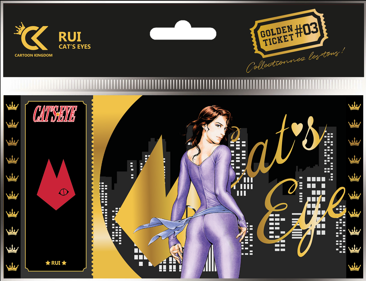 Collector Ticket - Golden Tickets Black Edition - Cat's Eye - Rui Kisugi