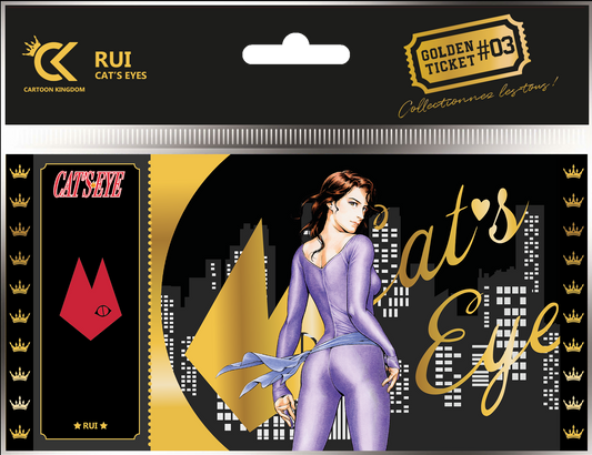 Collector Ticket - Golden Tickets Black Edition - Cat's Eye - Rui Kisugi