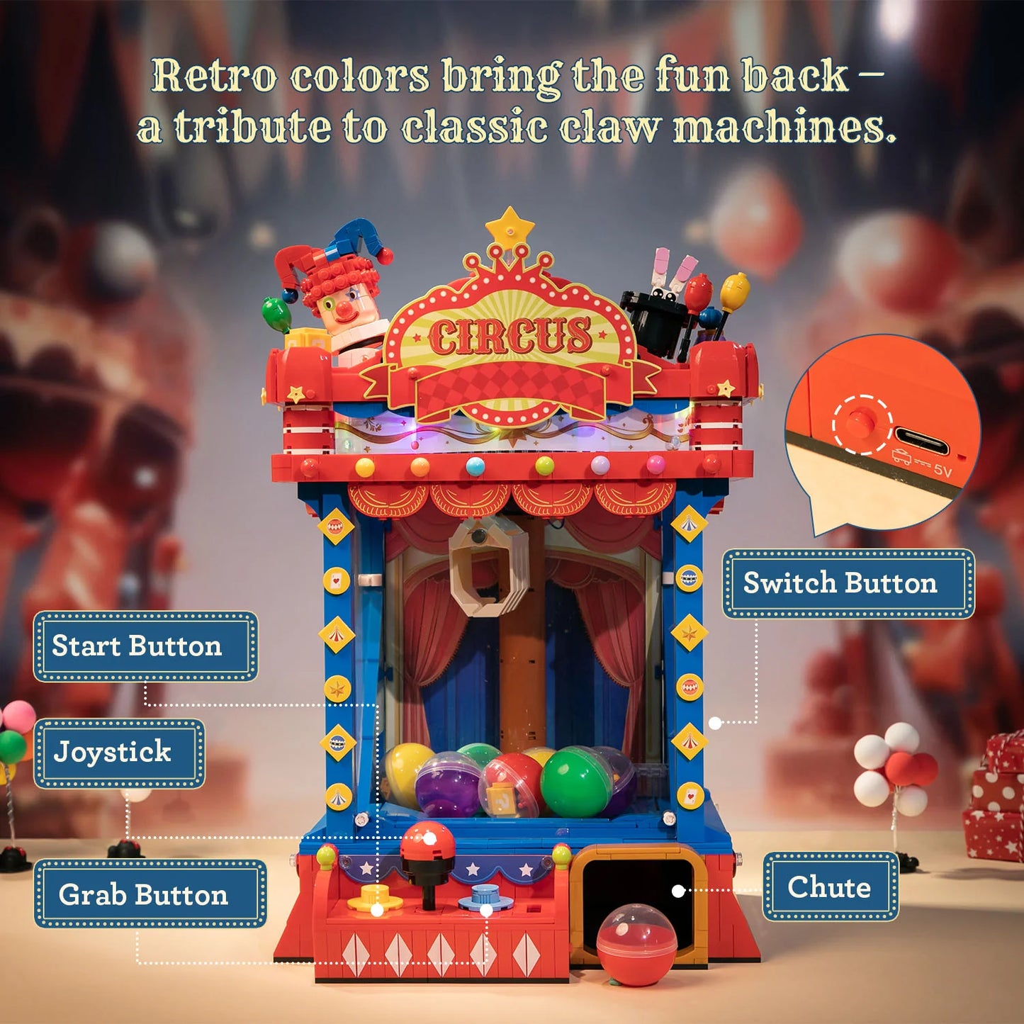 Pantasy 86002 Claw Machine 45cm