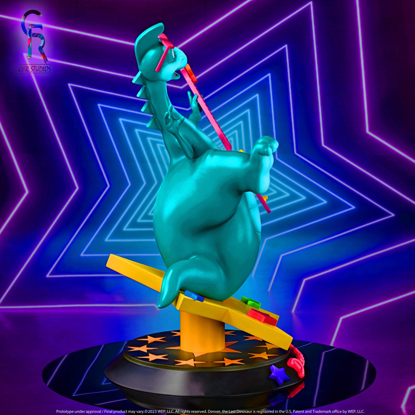 Denver Le Dernier Dinosaure Statue 1/6 Denver Rockstar 42cm