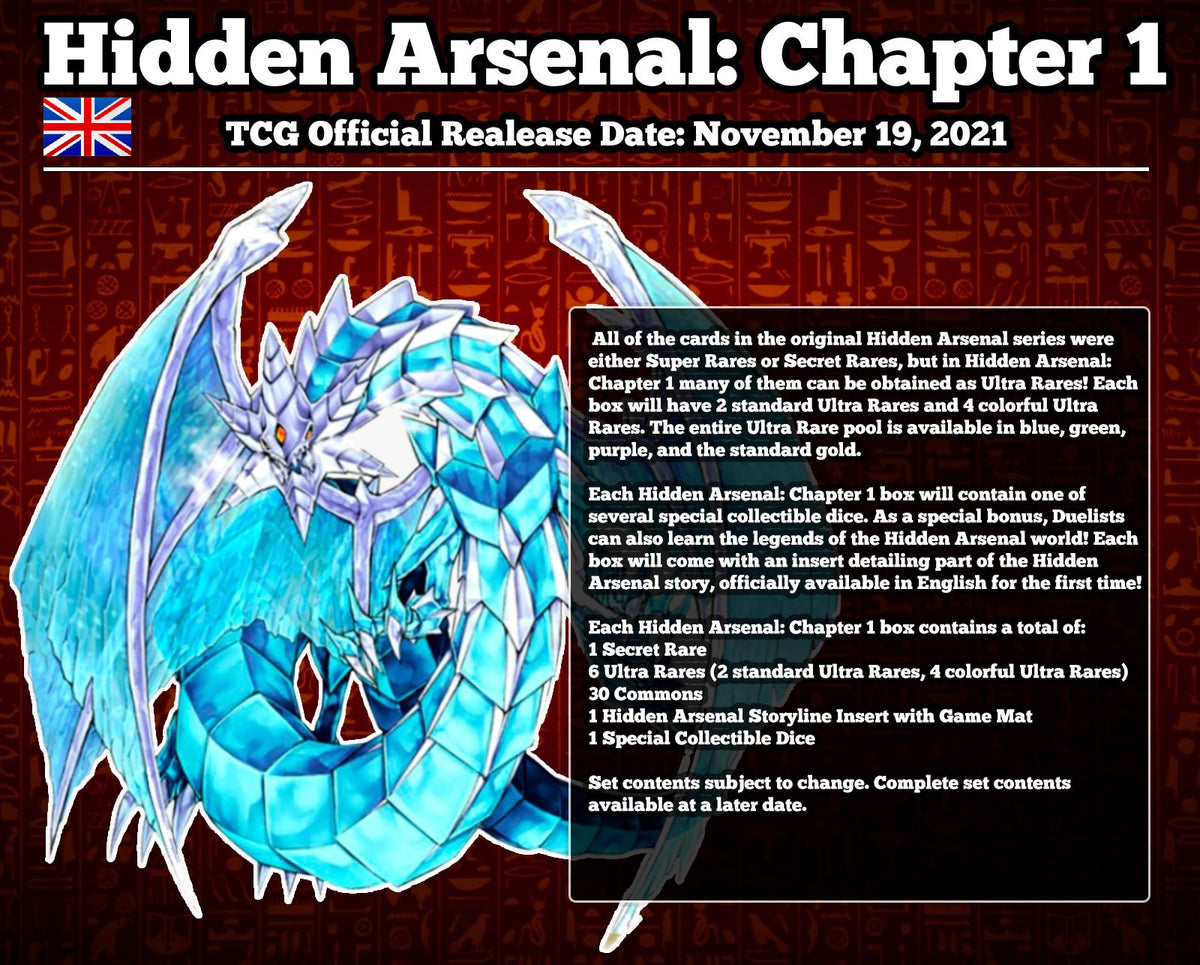 Trading Cards - Yu-Gi-Oh! - Box "Hidden Arsenal"