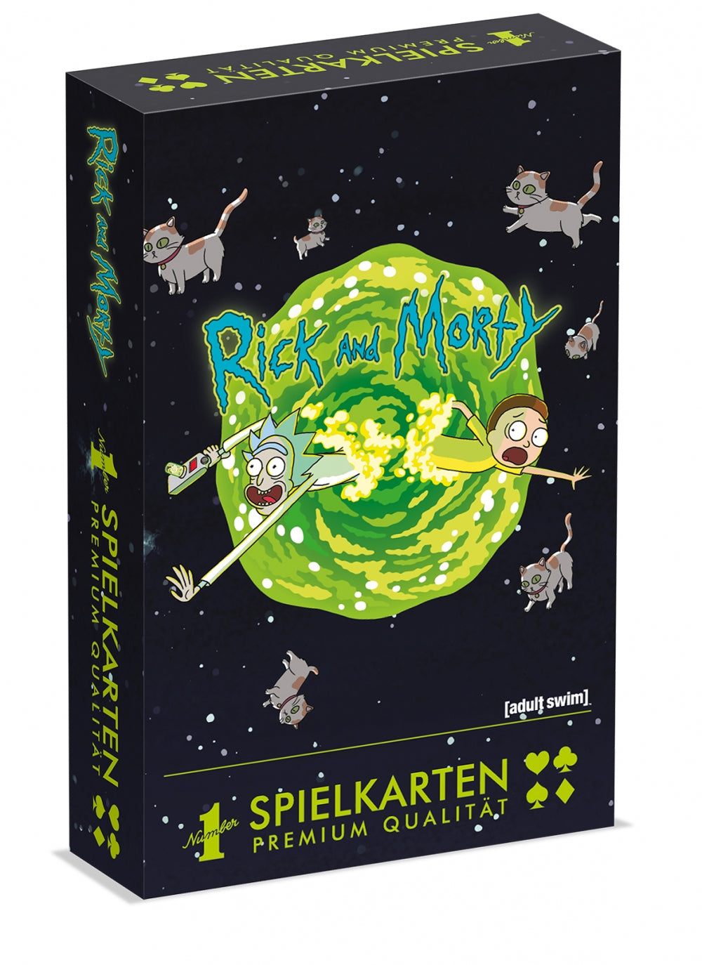 Card game - Classic - Rick & Morty - "Adult Swim" Premium Qualitat