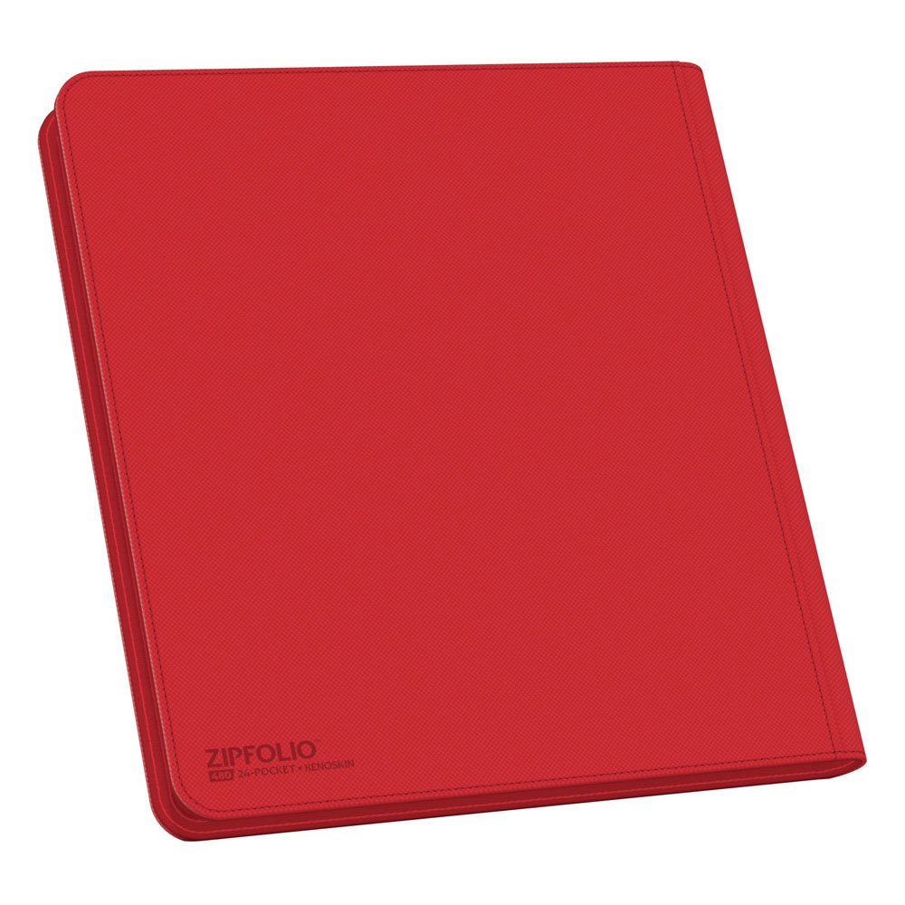 Portfolio - Zipfolio - 480 Cards - XenoSkin Red - Red