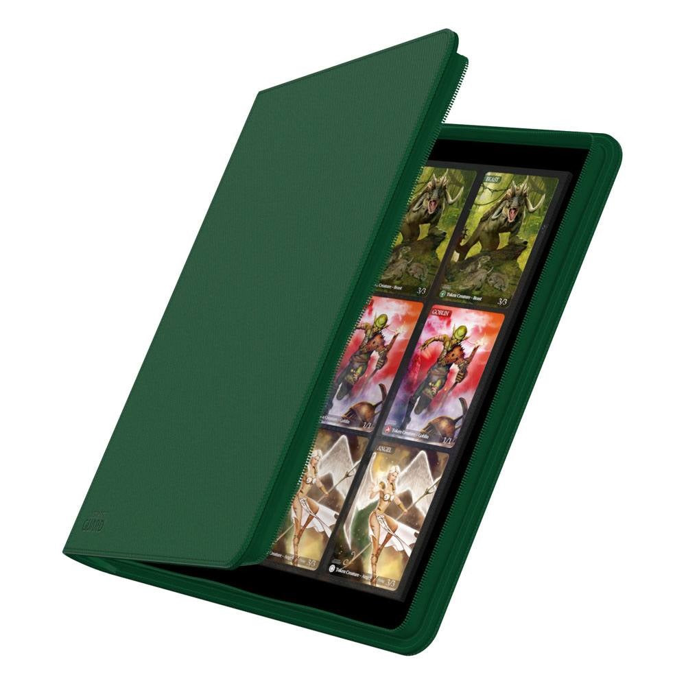 Portfolio - Zipfolio - 480 Cards - XenoSkin Green - Green