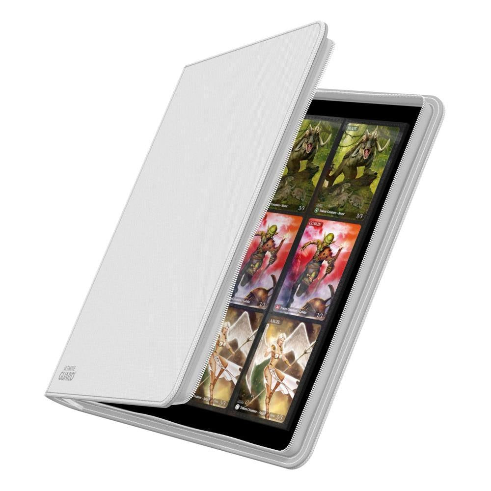 Portfolio - Zipfolio - 480 Cards - XenoSkin White - White