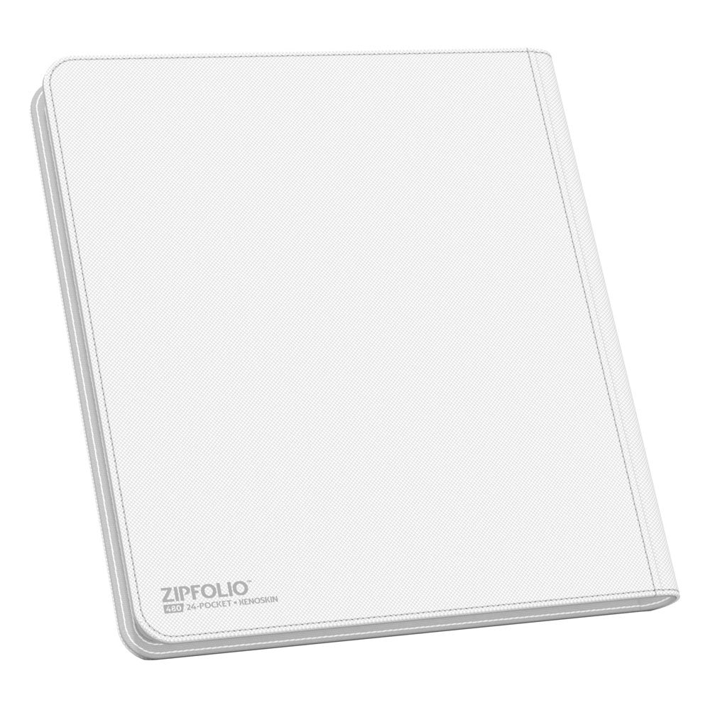 Portfolio - Zipfolio - 480 Cards - XenoSkin White - White