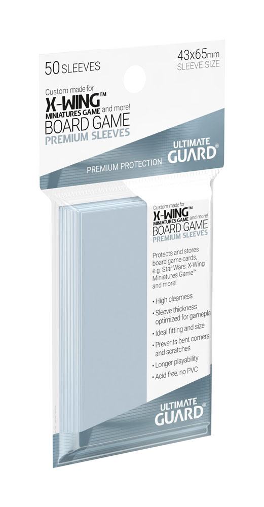 Sleeves - X-Wing Board Game Premium Sleeve - Clear