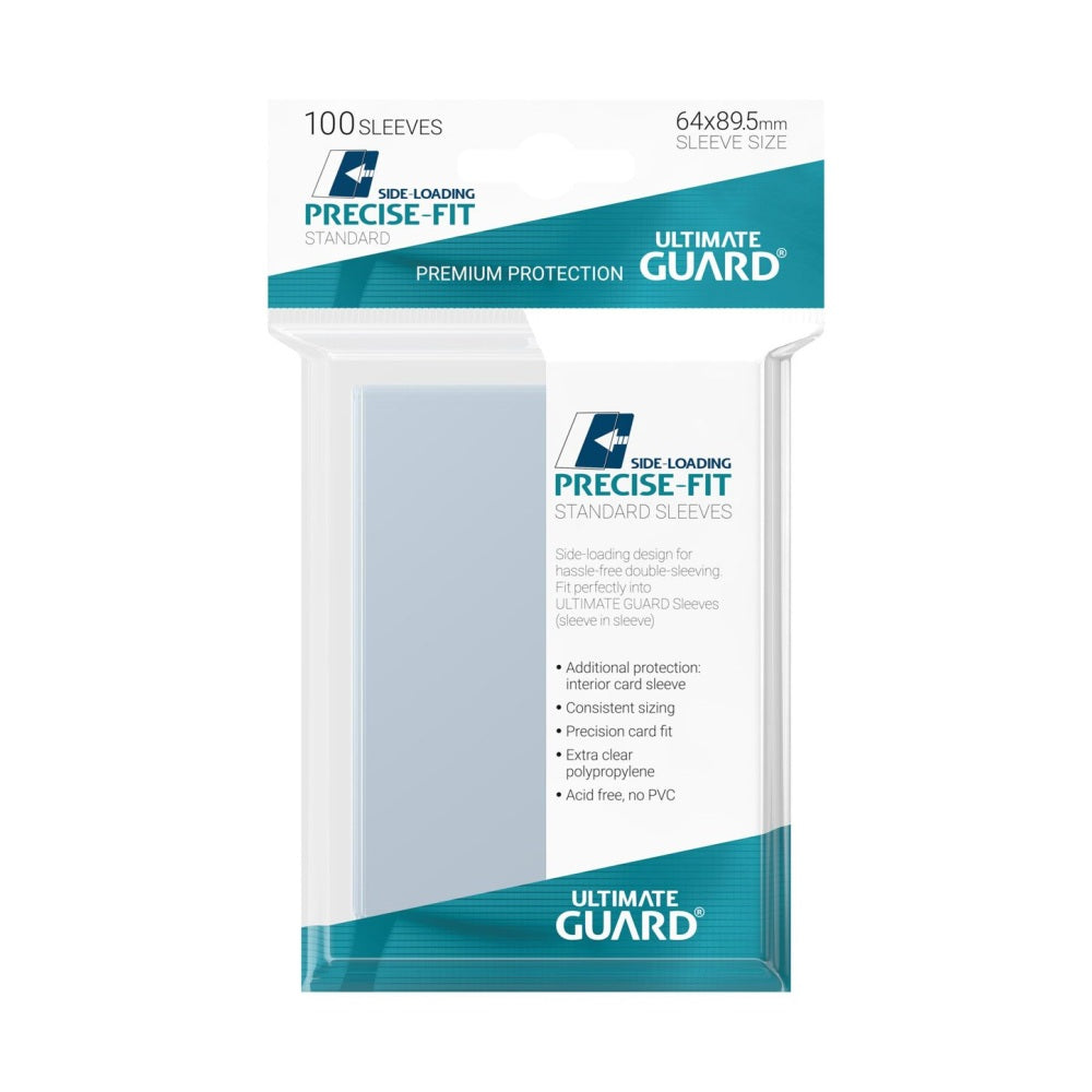 Sleeves - Side-Loading Precise-Fit - Standard  - Transparent - Clear