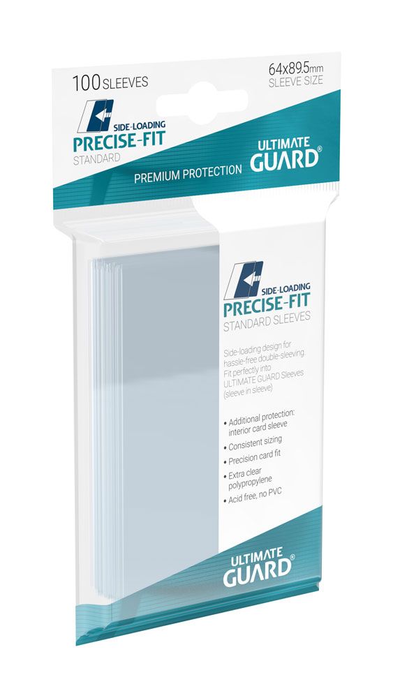 Sleeves - Side-Loading Precise-Fit - Standard  - Transparent - Clear
