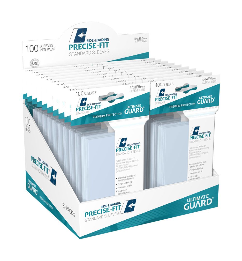 Sleeves - Side-Loading Precise-Fit - Standard  - Transparent - Clear