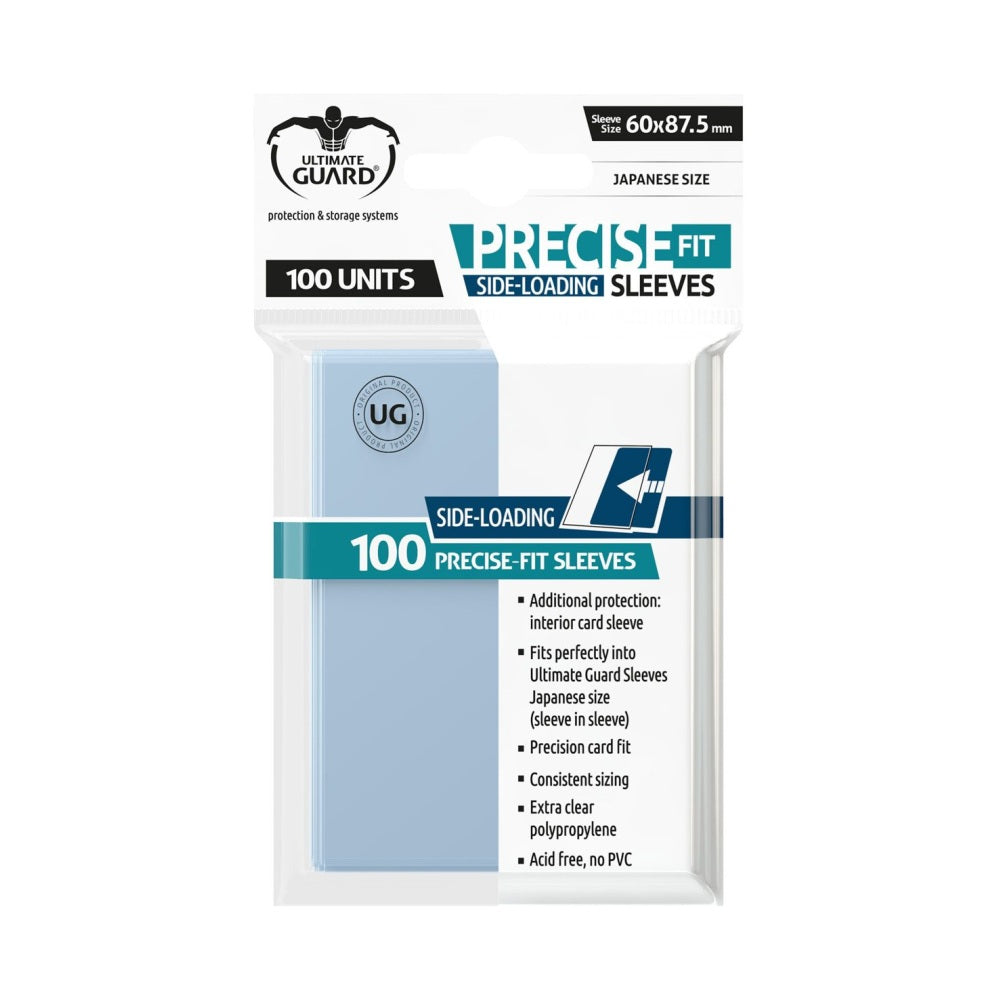 Sleeves - Side-Loading Precise-Fit - Japanese - Transparent - Clear