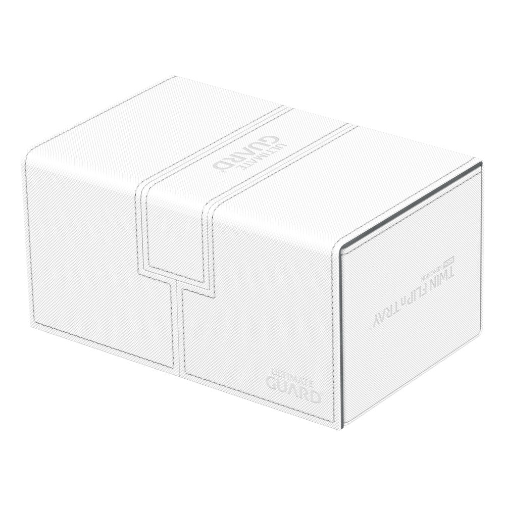 Deck Box - Twin Flip´n´Tray - 160+ - XenoSkin - White