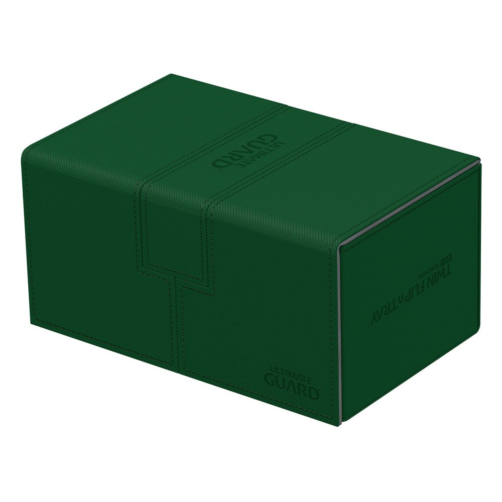 Deck Box - Twin Flip´n´Tray - 160+ - XenoSkin - Green