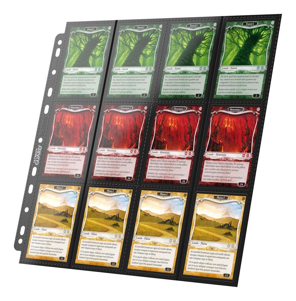 Portfolio - Pages Classeur Side-Loading - 24-Pocket - 10ct - Black
