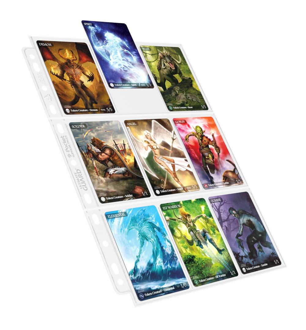 Portfolio - 9-Pocket Pages (100ct) - Clear
