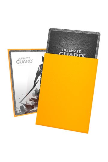 Sleeves - 100 Pcs - Katana - Standard - Yellow - Yellow